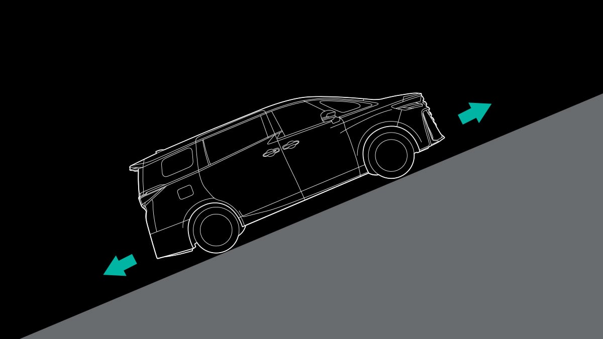 Toyota Alphard Hill-start assistance