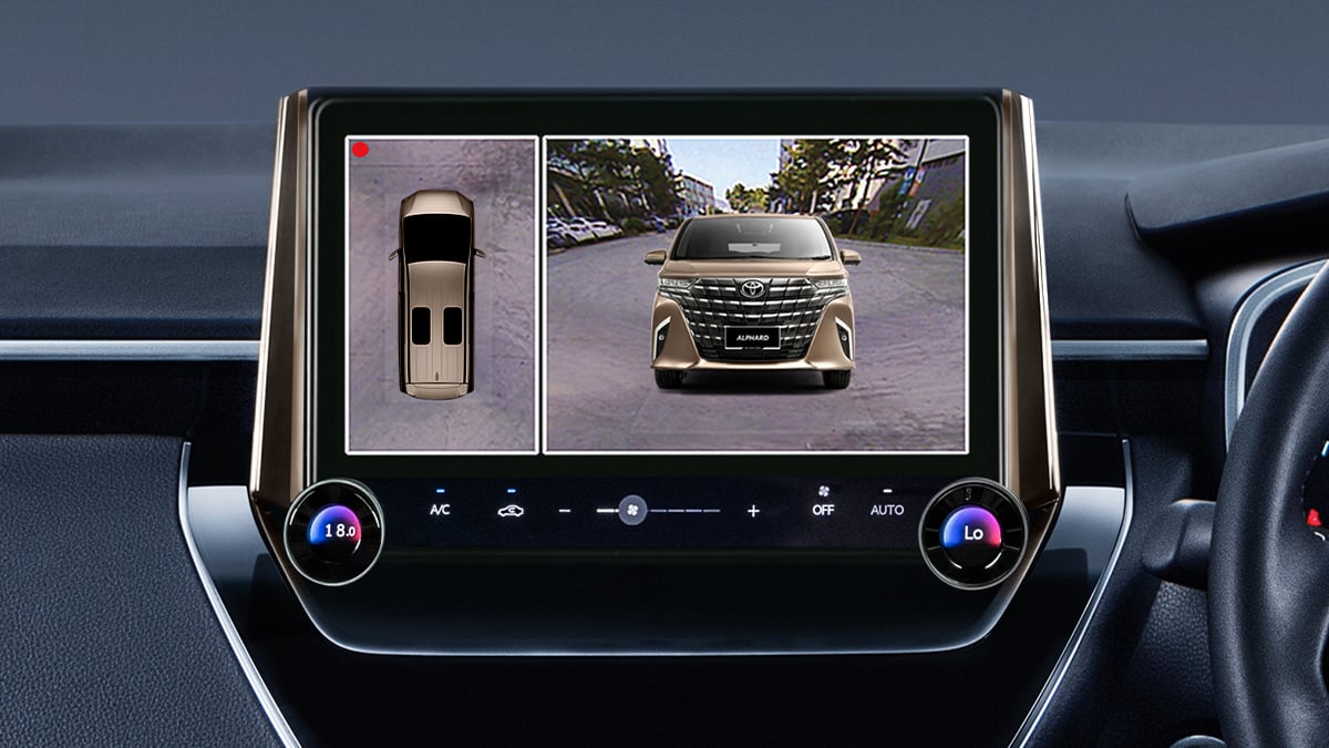 Toyota Alphard Panoramic parking view
