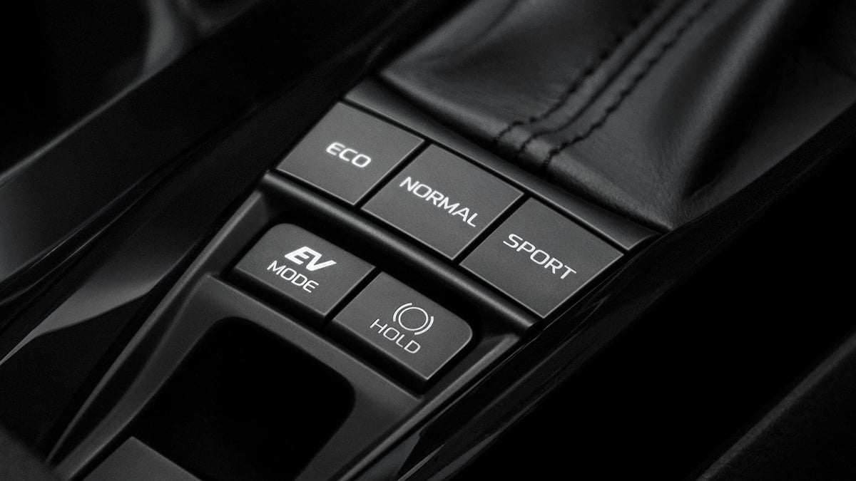 Camry Hybrid Electric: EV, Eco and Sport modes