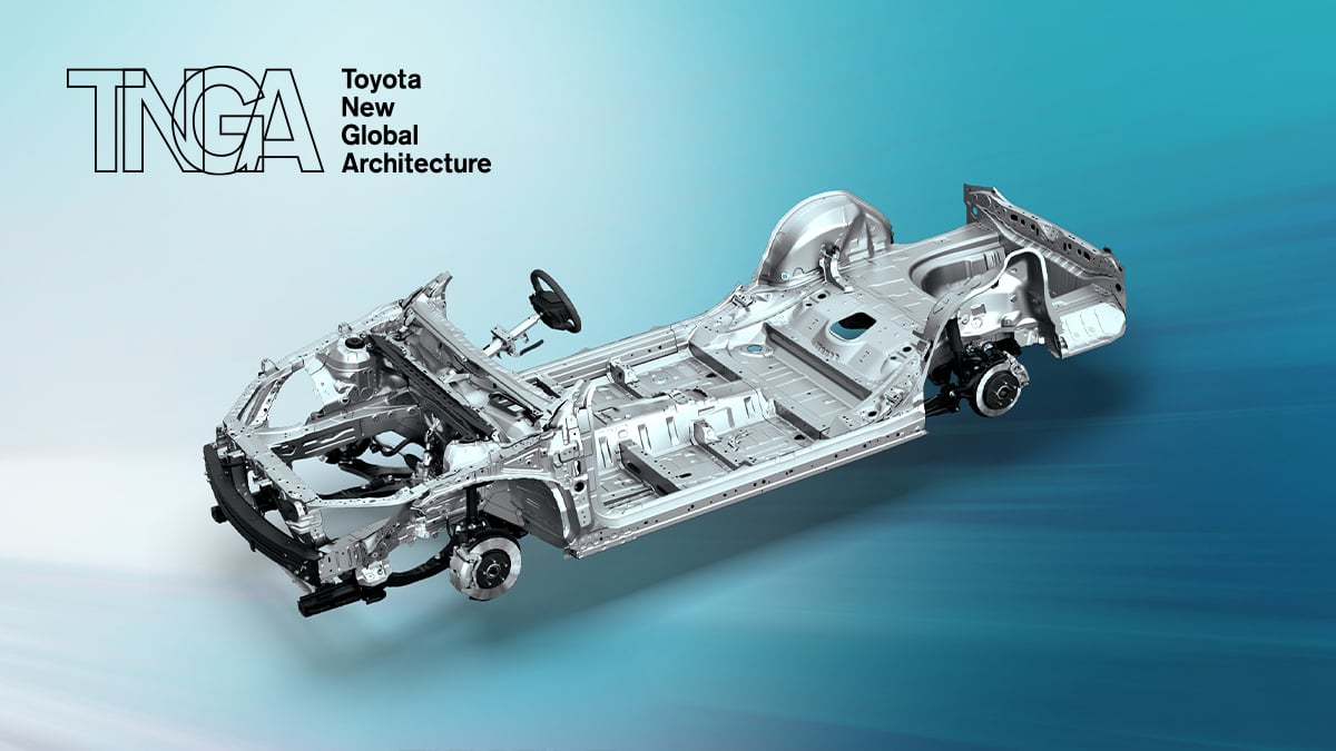 Camry Hybrid Electric: TNGA chassis