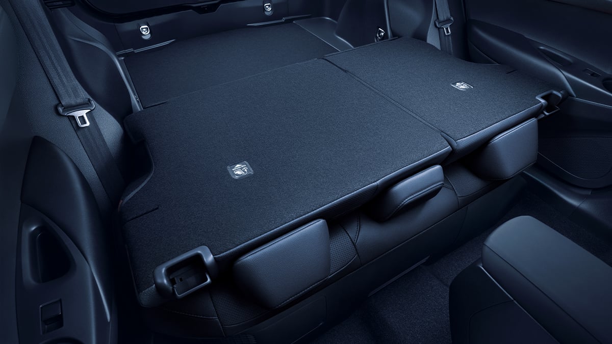 60:40 Split-folding Seats