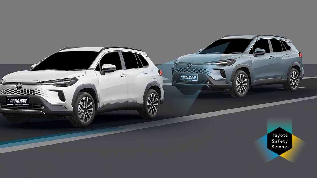 Toyota Safety Sense · Lane Tracing Assist (LTA) for All Speeds*