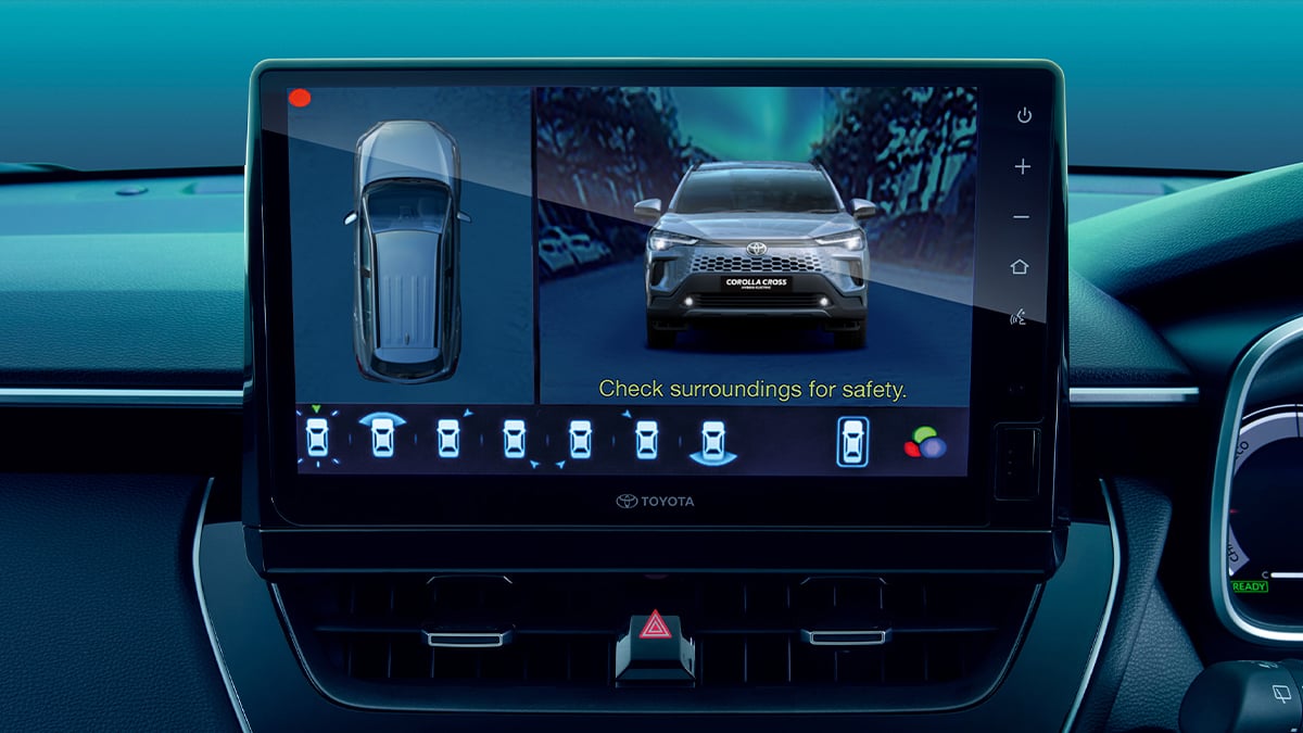 3D Panoramic View Monitor (PVM)