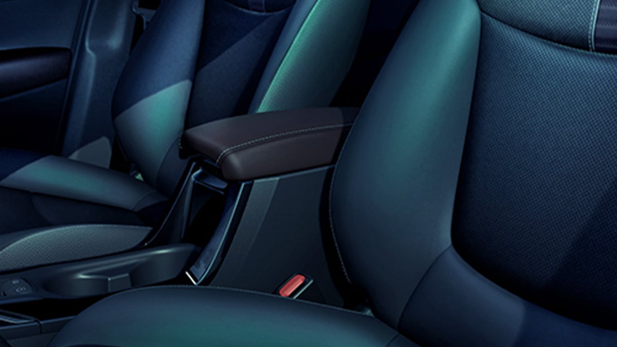 Centre Console with Sliding Armrest
