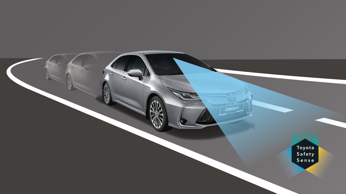 Toyota Safety Sense Lane Tracing Assist (LTA)*