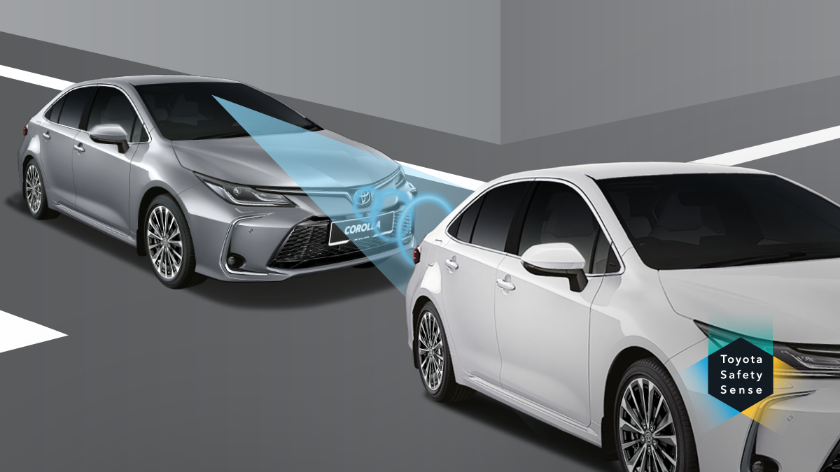 Toyota Safety Sense Pre-Collision System (PCS)*