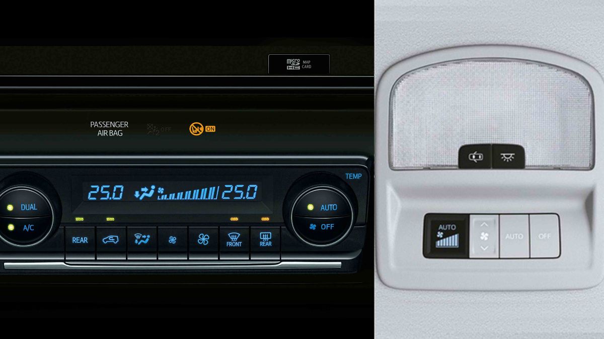 Front Dual-zone Automatic Climate Control with Rear Automatic Air Conditioning