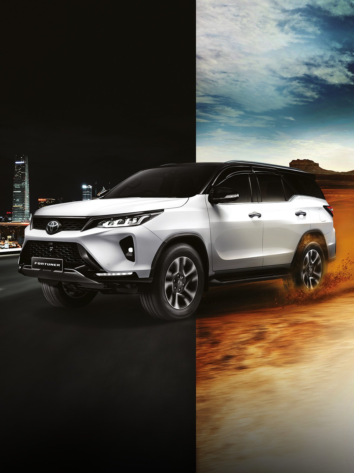 Toyota fortuner shop electric car