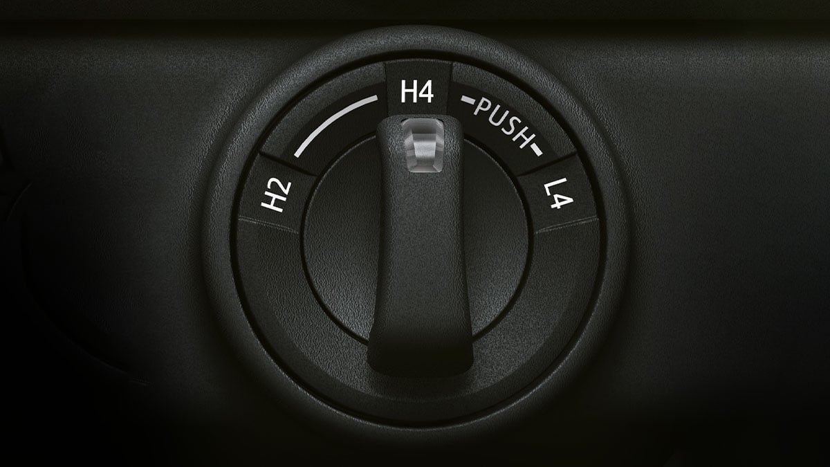 4WD Transfer Dial