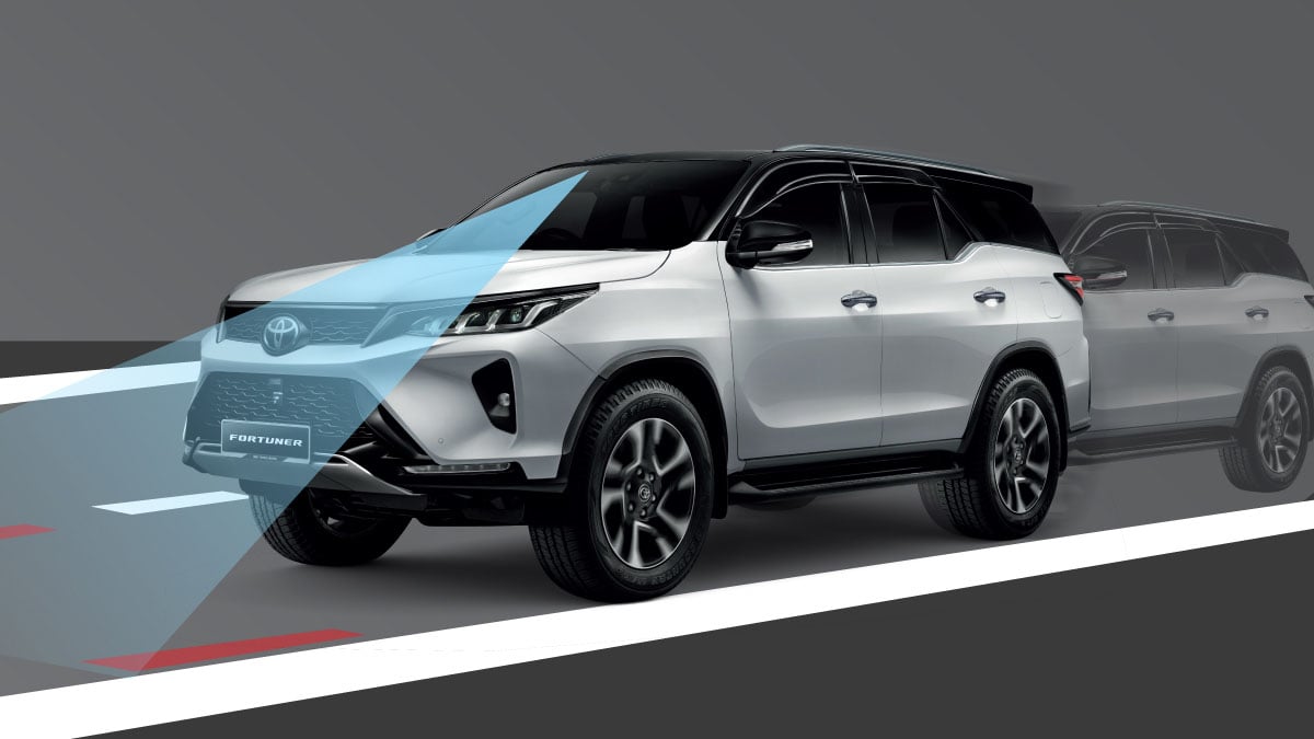 Toyota Safety Sense Lane Departure Alert (LDA) with Yaw Assist*