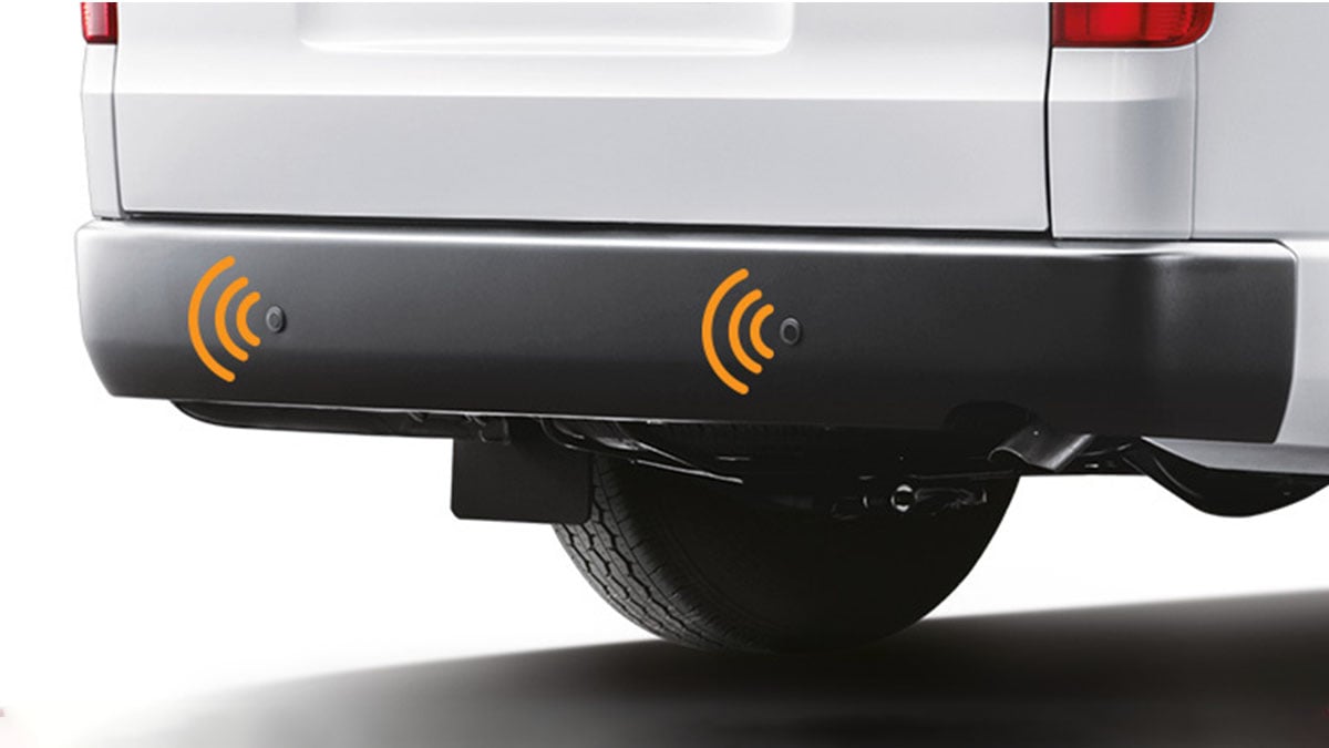 Toyota Hiace Reversing sensors