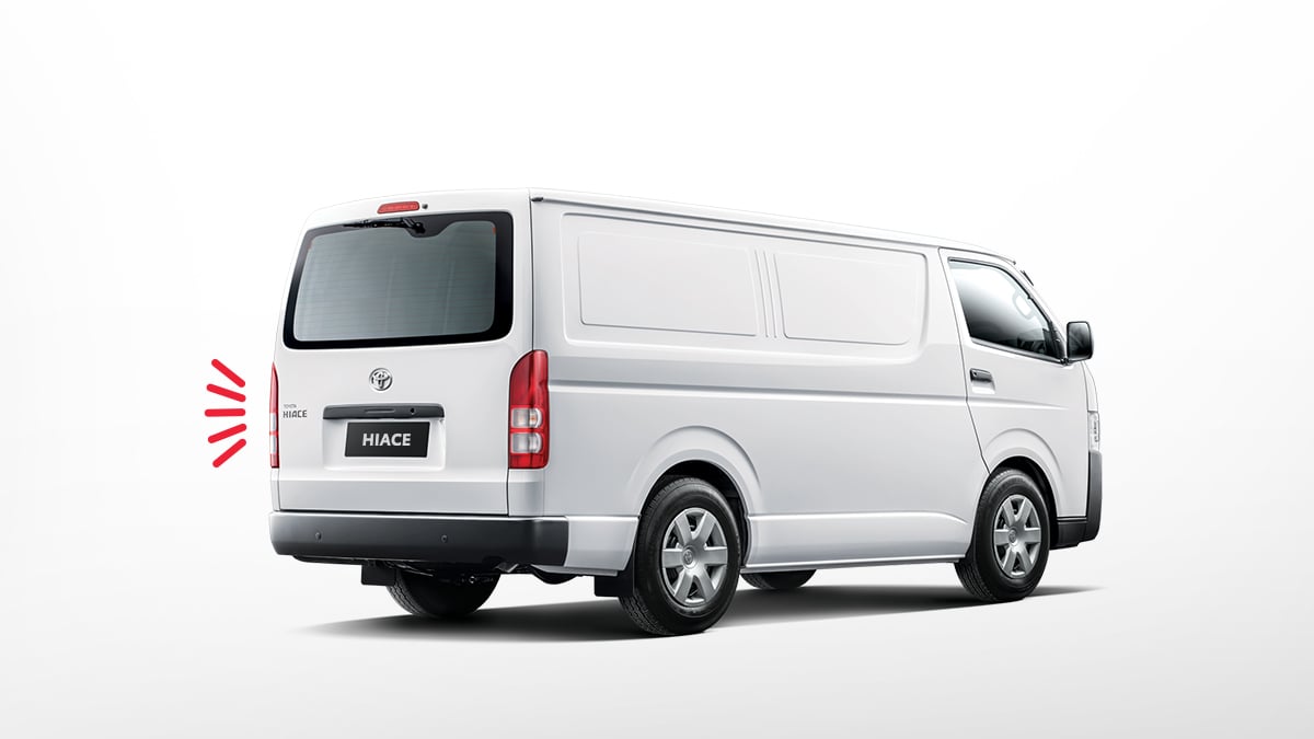 Toyota Hiace Security alarm & auto locking