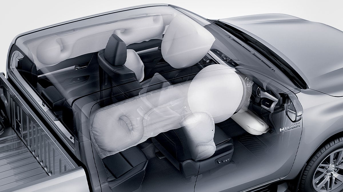 7 SRS Airbags