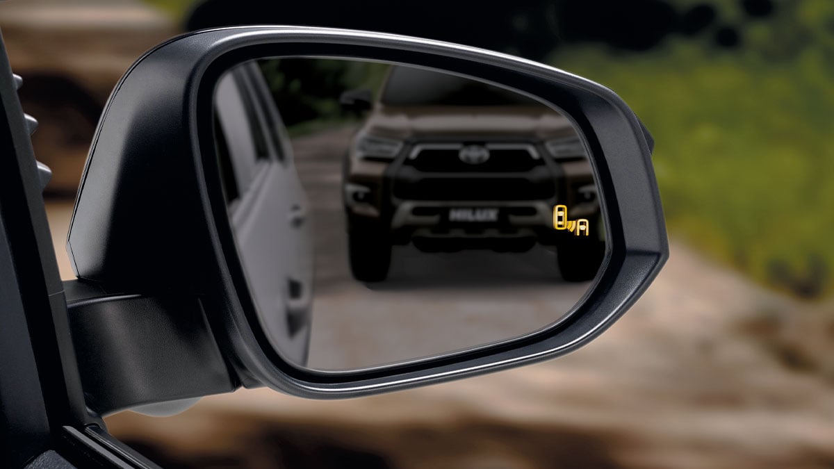 Blind Spot Monitor (BSM) with Rear Cross Traffic Alert (RCTA)