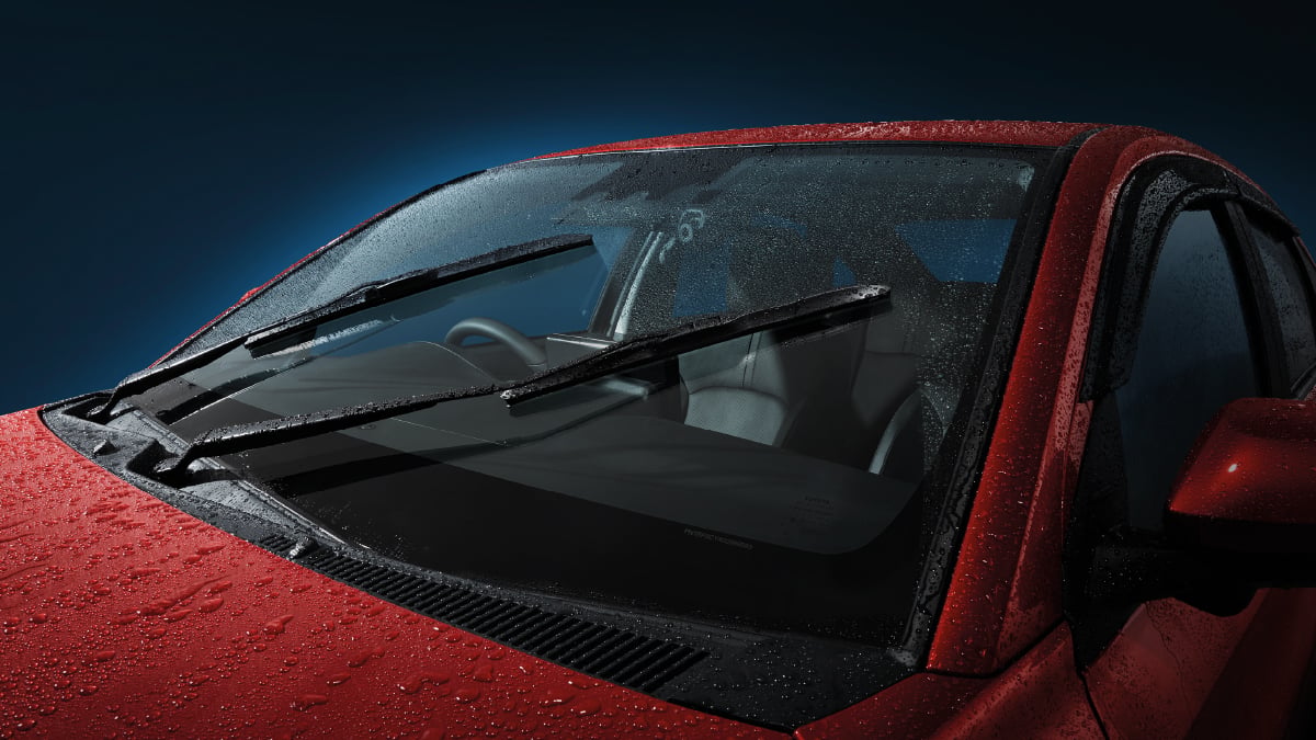 Rain-sensing wipers