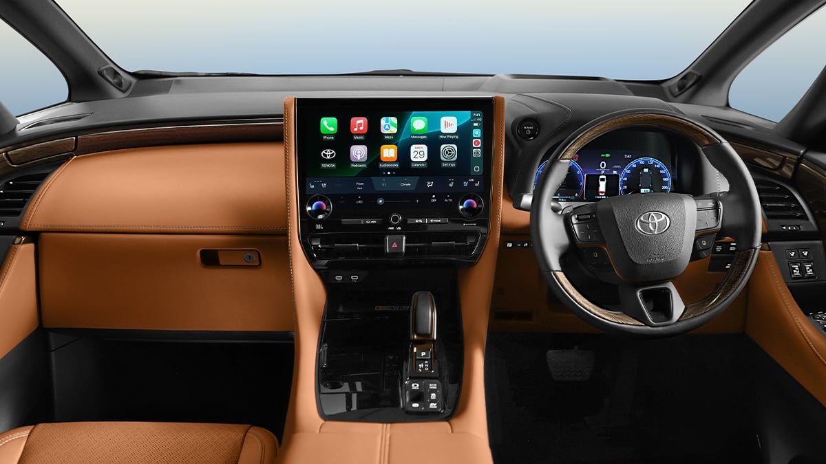 Toyota Vellfire Navigation & cabin entertainment