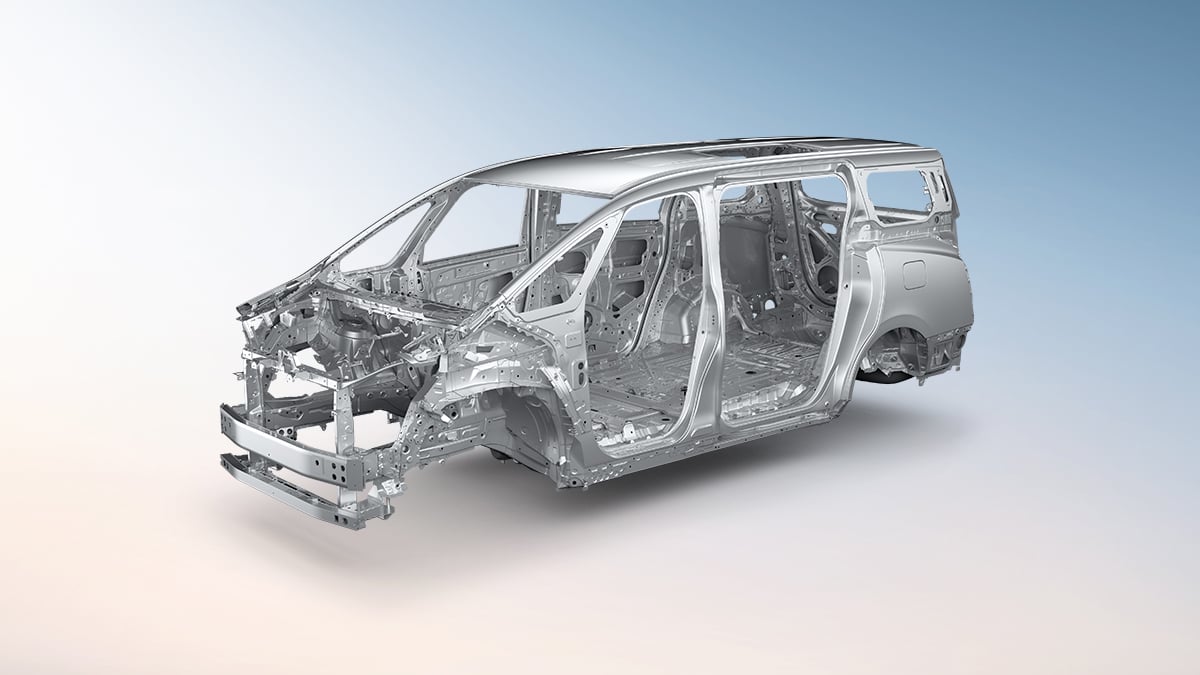 Toyota Vellfire TNGA architecture