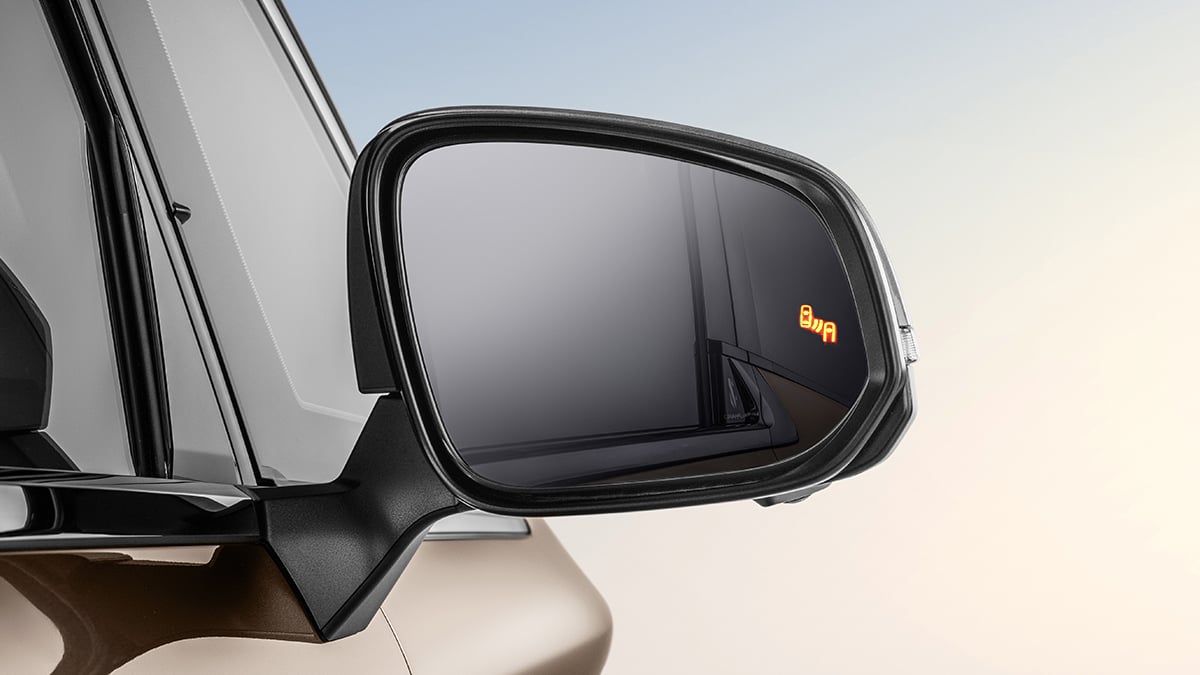 Toyota Vellfire Blind-spot monitoring