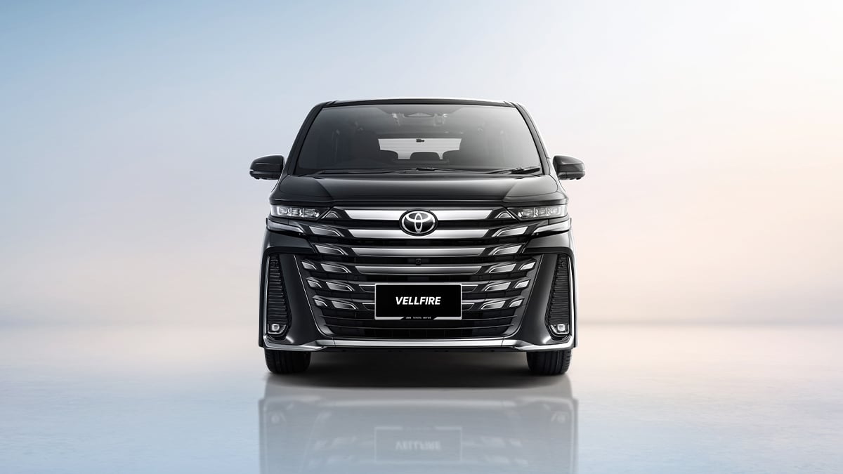 Toyota Vellfire Bold front styling