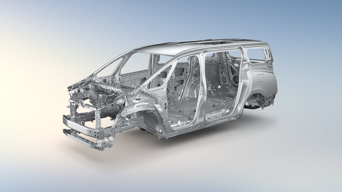 Toyota Vellfire TNGA architecture