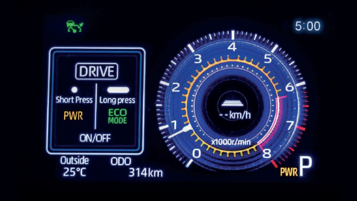 7" Colour Multi-information Display
