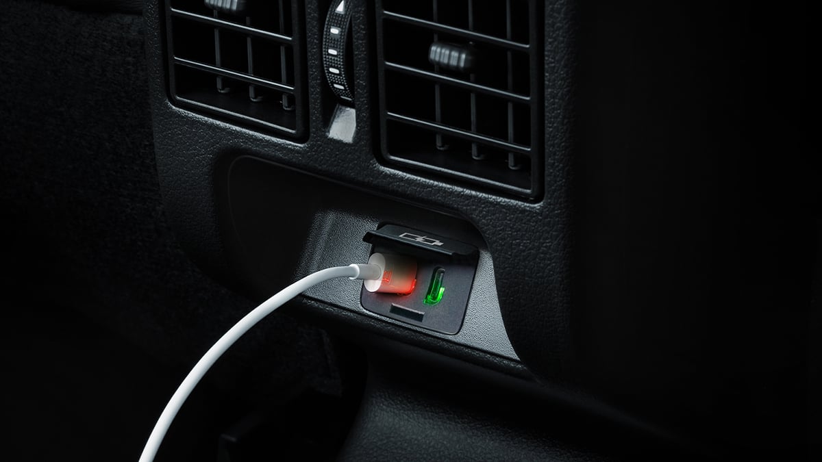 Fast Charging Rear USB-C Ports
