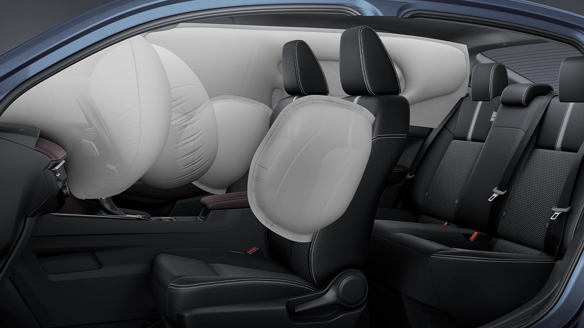 6 SRS Airbags