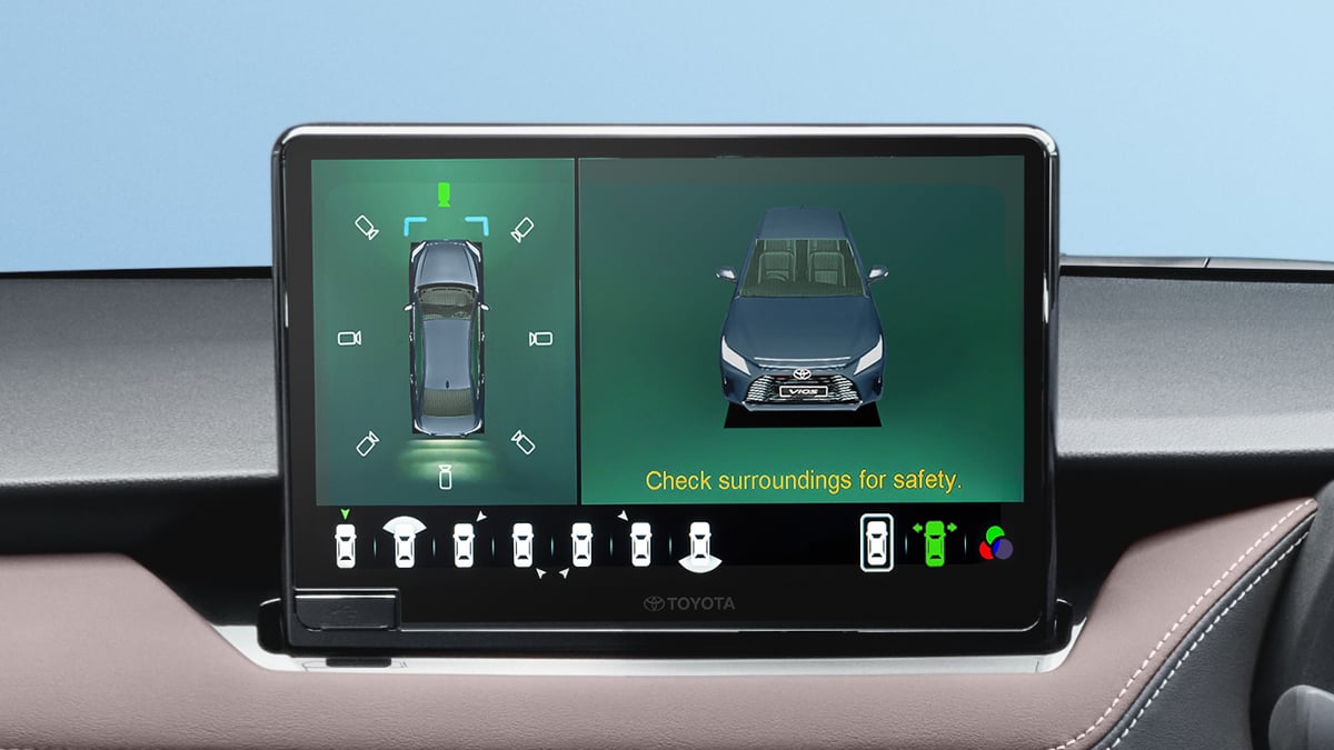 3D Panoramic View Monitor (PVM)