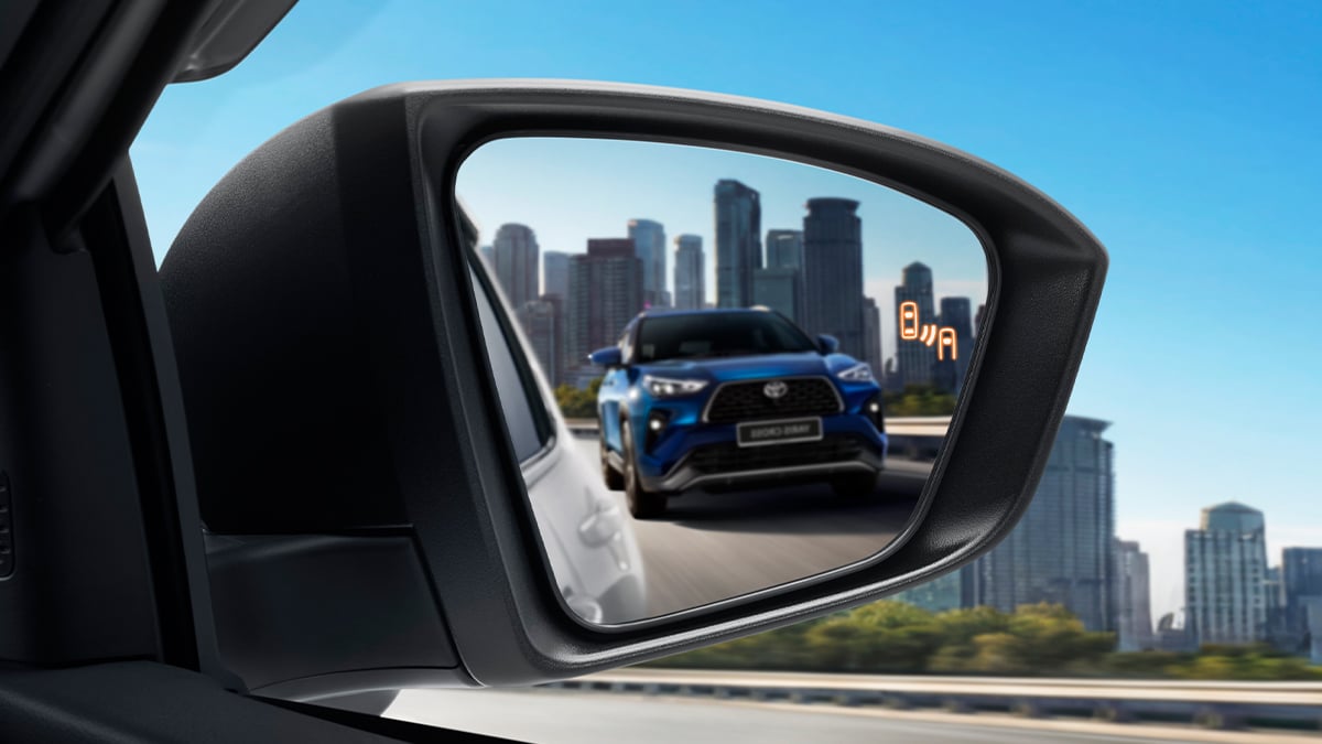 Blind Spot Monitor (BSM) With Rear Cross Traffic Alert (RCTA)