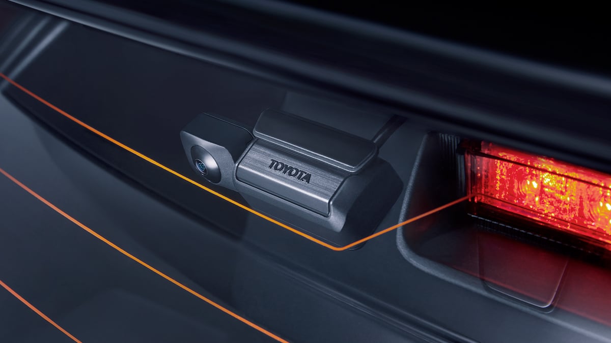 Rear Digital Video Recorder (DVR) with Smartphone Connectivity