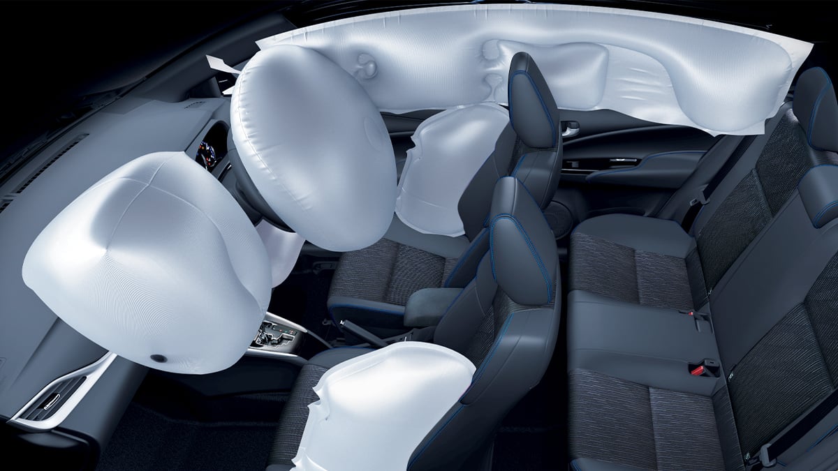 7 SRS Airbags