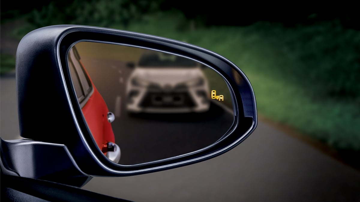Blind Spot Monitor (BSM) with Rear Cross Traffic Alert (RCTA)