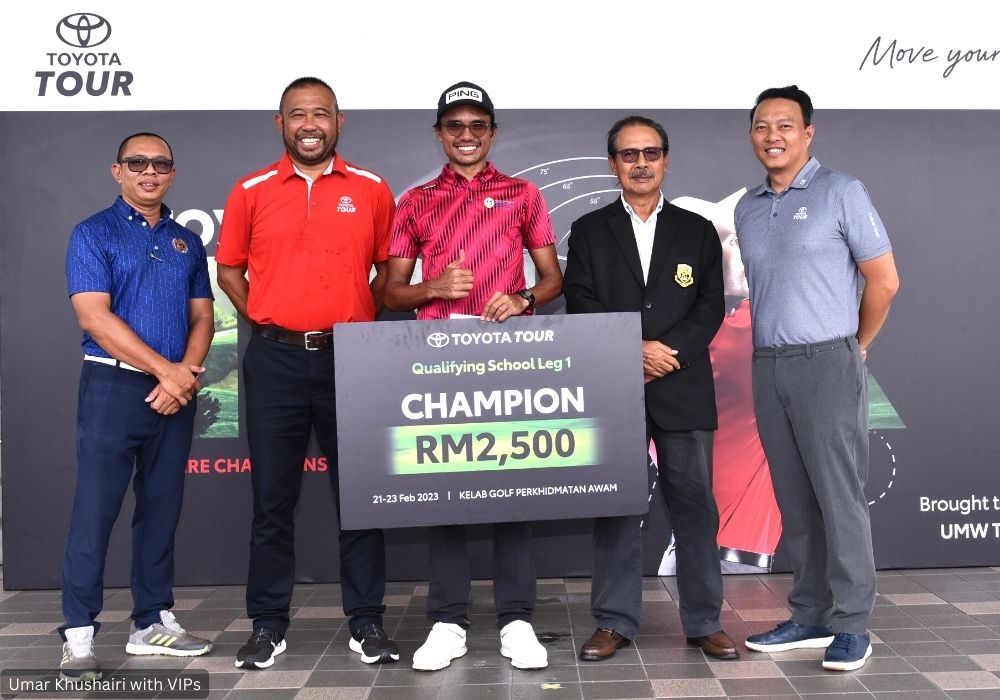Amateur Umar Khushairi tops leaderboard at 2023 Toyota Tour Qualifying School Leg 1