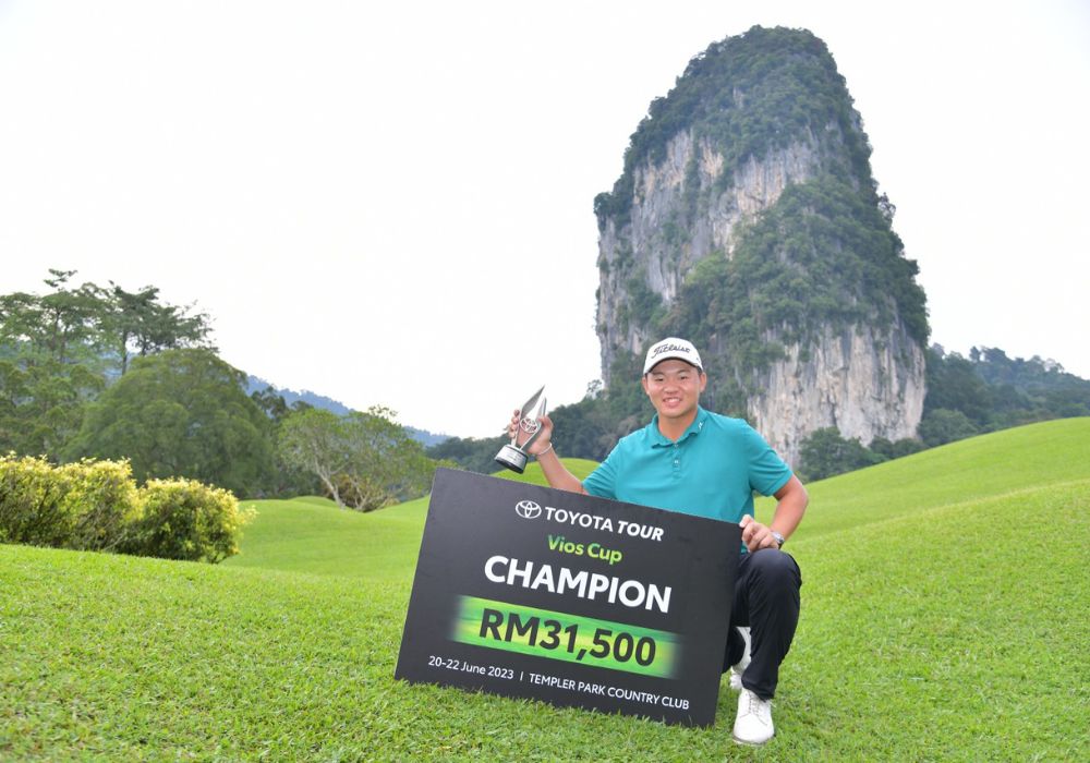 Edven Ying outclasses favourites with first professional victory at Vios Cup
