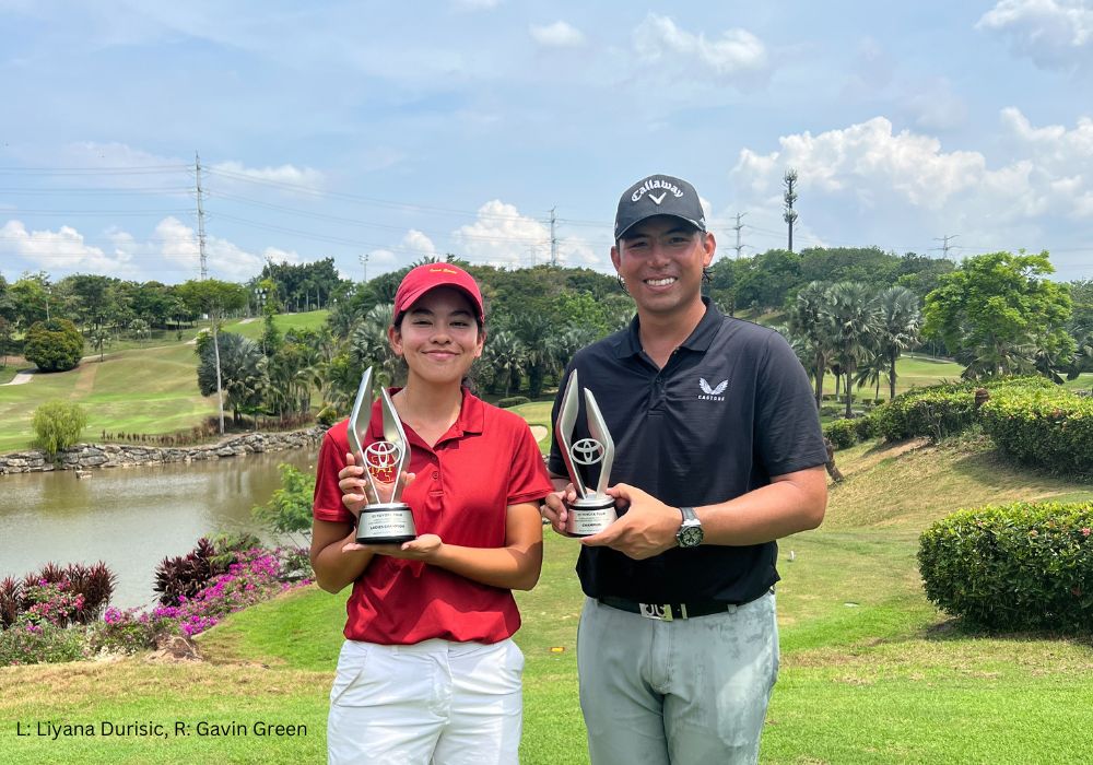 Gavin Green wins Corolla Cross Cup with five shot victory, amateur Liyana Durisic clinches ladies championship