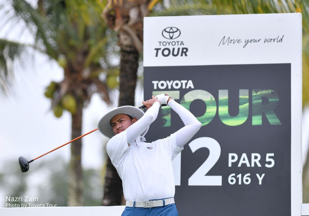 Nazri takes one-shot lead at Camry Cup despite strong winds