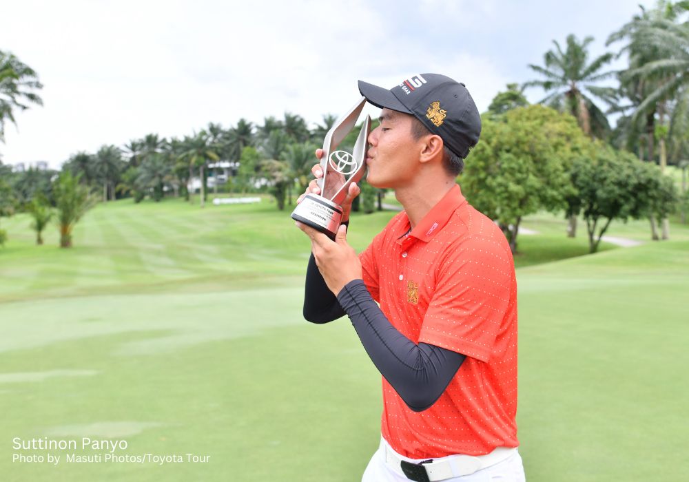 Thailand’s Suttinon Panyo lands maiden international win at Toyota Tour Championship with wire-to-wire victory